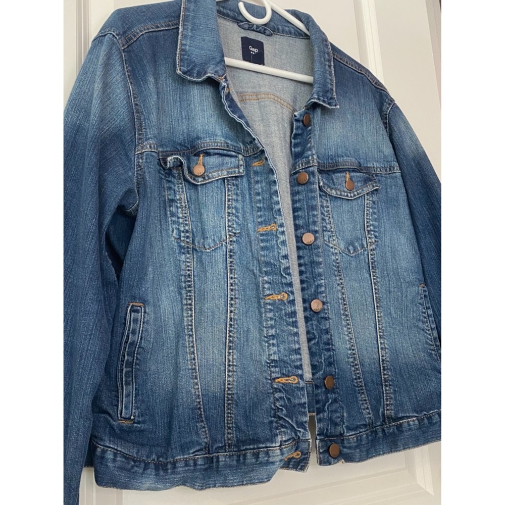 Distressed Jean Jacket